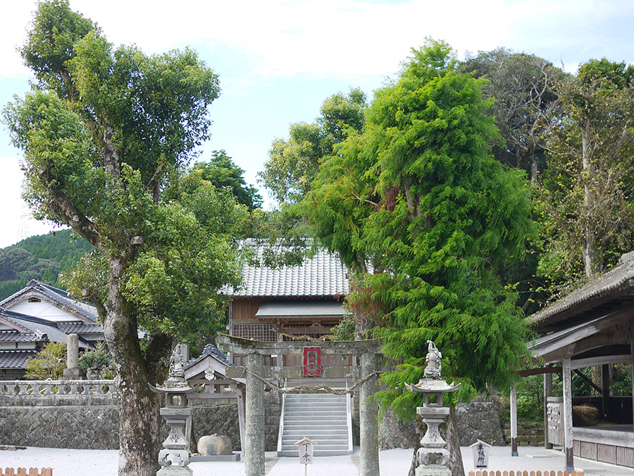 白山神社　御朱印帳　木